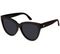 Le Specs Liar Liar Sunglasses- Black Rubber
