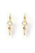 Arms Of Eve Cornicello Small Charm Earrings- Gold