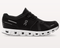 On Running Cloud 5 Women's Sneaker- Black/ White