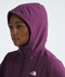 The North Face Women's Shelbe Raschel Hoodie- Black Currant