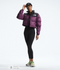 The North Face Women's Nuptse Short Jacket- Blackcurrant