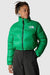 The North Face Women's Nuptse Short Jacket- Optic Emerald