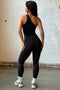 All With The Flow Mya Longsuit- Onyx