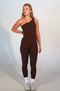 All With The Flow Mya Longsuit- Coffee
