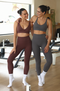 HyperLuxe Balance Sports Bra- Pebble Grey