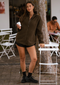 Nimble Rain or Shine Sherpa Jacket II- Moss Brown