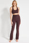 Nimble In Motion Flare Pant- Deep Maroon