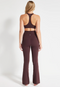 Nimble In Motion Flare Pant- Deep Maroon