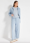 Nimble AM to PM Crew- Blue/ Grey