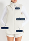 Nimble Explore More Sherpa Vest- Cloud