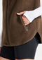 Nimble Explore More Sherpa Vest- Moss Brown
