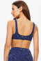 The Upside Mystere Reversible Rory Bra- Denim Marle