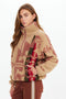 The Upside Totem Harlow Fleece Pullover- Rosewater