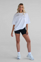 Leelo Active Pilates Collection Tee- White