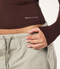 PE Nation Foundation LS Top- Mahogany