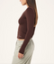 PE Nation Foundation LS Top- Mahogany