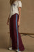 The Upside Ryder Petra Flare Pant- Bordeaux