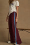 The Upside Ryder Petra Flare Pant- Bordeaux