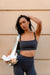 HyperLuxe Soma Sports Bra- Charcoal