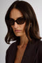 Luv Lou The Drew Sunglasses- Black