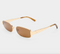 Luv Lou The Ryan Sunglasses- Gold
