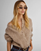 Luv Lou The Ryan Sunglasses- Gold