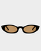 Luv Lou The Tortue Sunglasses- Black