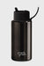 Frank Green 34oz Stainless Steel Ceramic Reusable Bottle- Shadow Chrome Straw Lid