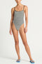 Bond Eye Pip One Piece- Black Dot Stripe
