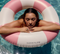 Sunny Life Slim Tube Pool Ring- Blush Pink
