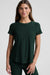 Beyond yoga Featherweight On The Down Low Tee- Green Heather