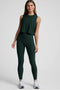 Beyond Yoga Spacedye Caught In The Midi HW Legging- Green Heather