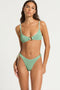 Bond Eye Ring Lissio Crop- Ice Blue Lurex