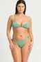Bond Eye Ring Lissio Crop- Ice Blue Lurex
