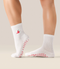 Move Active Unisex Crew Non Slip Grip Socks