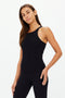 The Upside Asher Racerback Tank- Black