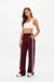 The Upside Vitesse Marnie Wide Leg Pant- Merlot