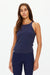 The Upside Asher Racerback Tank Top- Washed Denim
