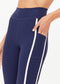 The Upside Samara 25IN Midi Pant- Navy