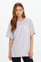 The Upside Sammi Tee- Grey Marle
