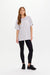 The Upside Sammi Tee- Grey Marle