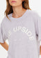The Upside Sammi Tee- Grey Marle