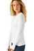 Beyond Yoga Classic Crew Pullover- Cloud White