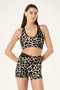 PE Nation Vita Sports Bra- Leopard