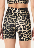 PE Nation Wander 5" Bike Short- Leopard