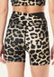 PE Nation Wander 5" Bike Short- Leopard