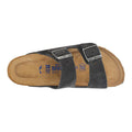 Birkenstock Arizona SFB Suede Leather Sandal Regular- Velvet Grey