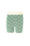 Juan & Me Iconic Yardage Short- Green
