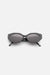 Lu Goldie Eliana Sunglasses- Black