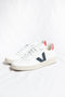 Veja V10 Leather Extra White Sneaker- Nautico Pekin